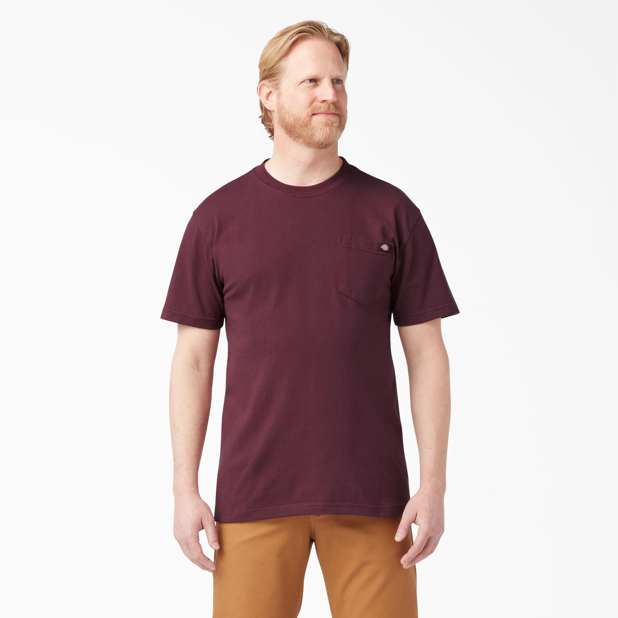 Dickies Men's Big & Tall Heavyweight Crew Neck Short Sleeve Tee Big-Tall - Image 3