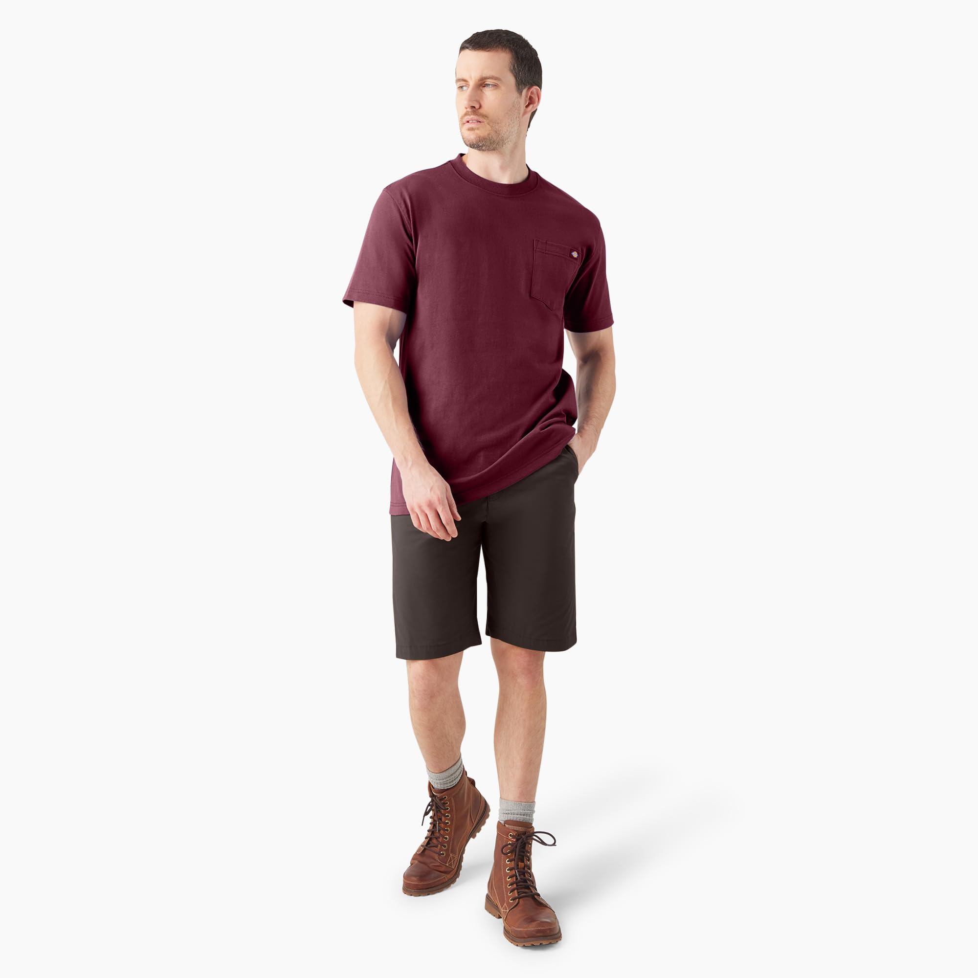 Dickies Men's Big & Tall Heavyweight Crew Neck Short Sleeve Tee Big-Tall - Image 4