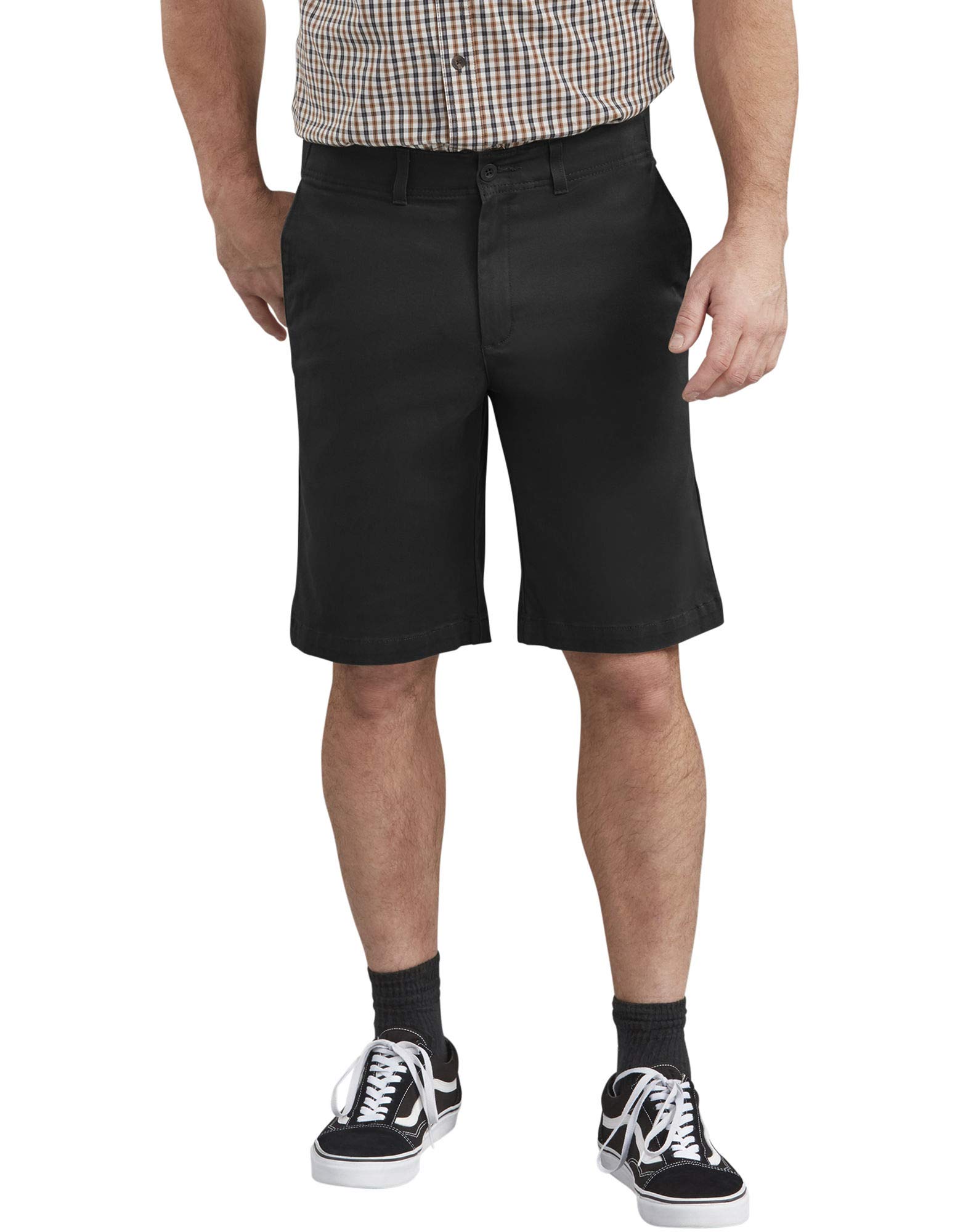 Dickies Mens 11 Inch Active Waist Washed Chino Short - Image 3