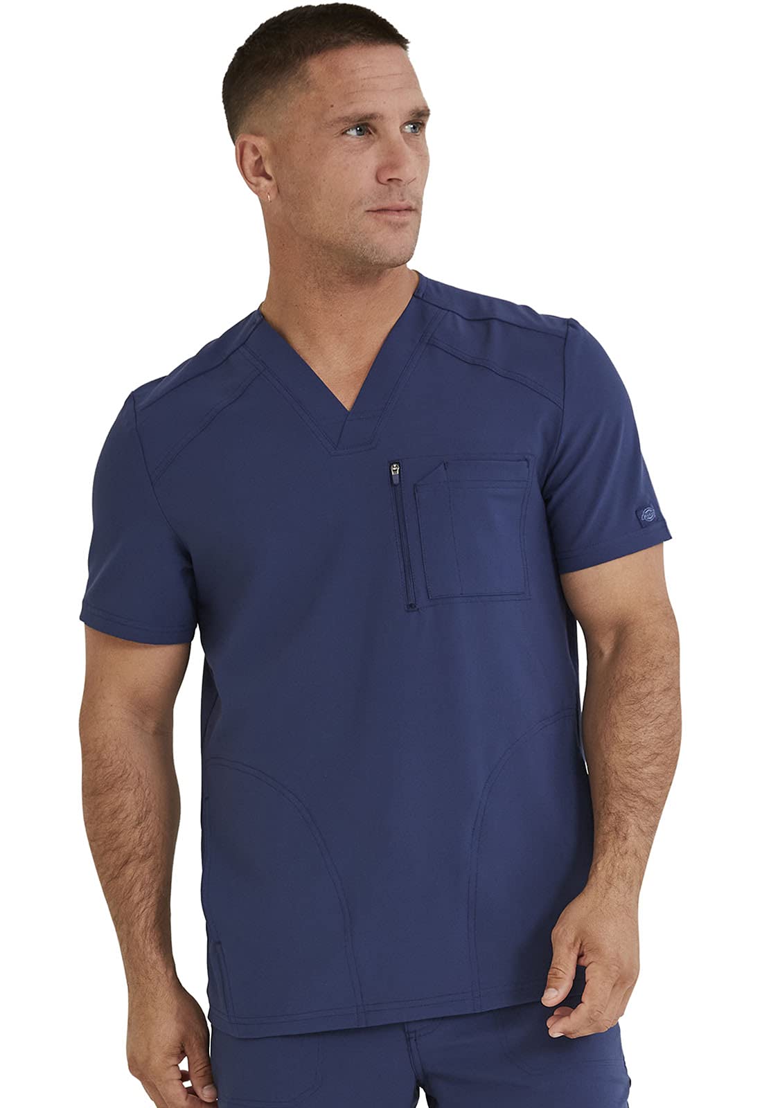 Dickies Retro Men Scrubs Top V-Neck DK930 - Image 5